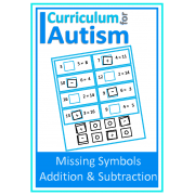 Missing Symbols Add & Subtract Task Boards